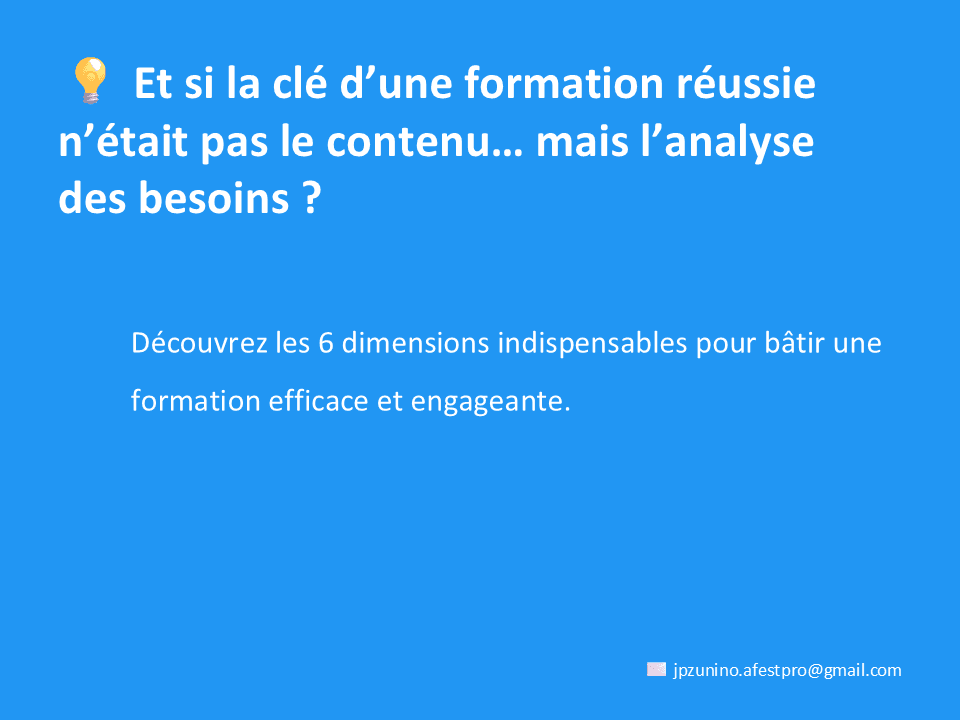 Lire la suite à propos de l’article Comment bien analyser les besoins en formation ?